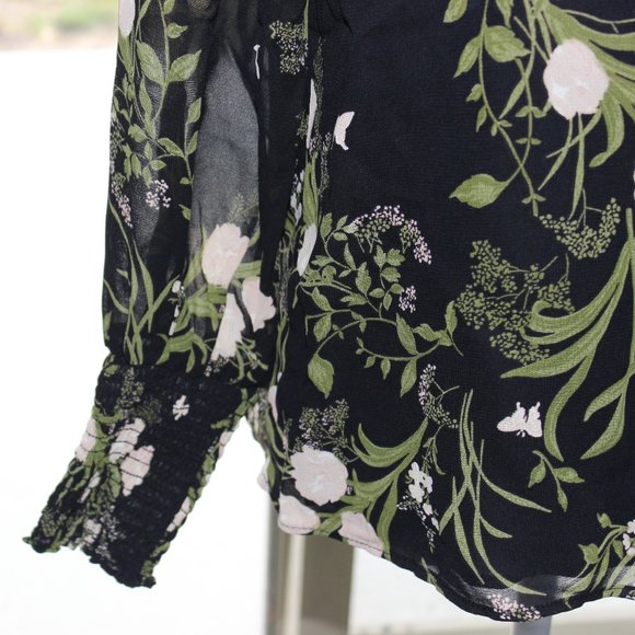 Reformation Francois Floral Turtleneck Top - Picture 4 of 7